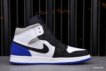 Hyperoad MID 'ROYAL TOE' JORDAN BLACK AIR 1 SE 1002